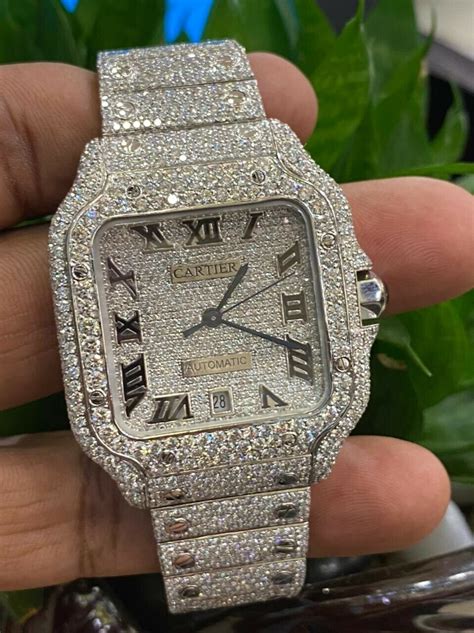 cartier watch diamonds